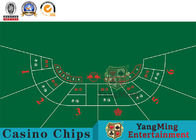 Bull Green Poker Game Tablecloth Can Be Designed With Custom Logo Pattern Size
