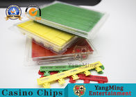 Custom Coded Lock Buckle Poker Pin Card Box ABS Plastic Material