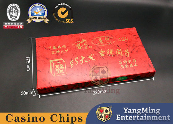 40 Pieces Standard Bullfighting Mahjong  Melamine Plastic
