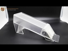 8 Çift Poker Kartı Plastik Kart Akrilik Buzlu Kumarhane Masası Bayi Özelleştirilebilir