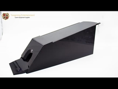 Tüm Siyah 6 ~ 8 Çift Plastik Kart Akrilik Black Jack Texas Poker Masası Bayi Karıştırıcı