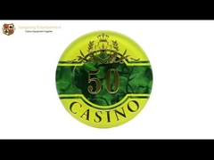 Sahte Poker Chip Seti 760 Parça Akrilik Kabuk Desenli Baccarat Texas Casino