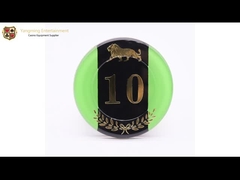 800 adet Akrilik Bakara Masası RFID Casino Poker Chip Seti Kristal Plastik KIMLIK Özelleştirilebilir