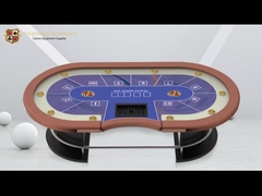 TB05 Yarım Yuvarlak Metal Bar Teksas Poker Masası