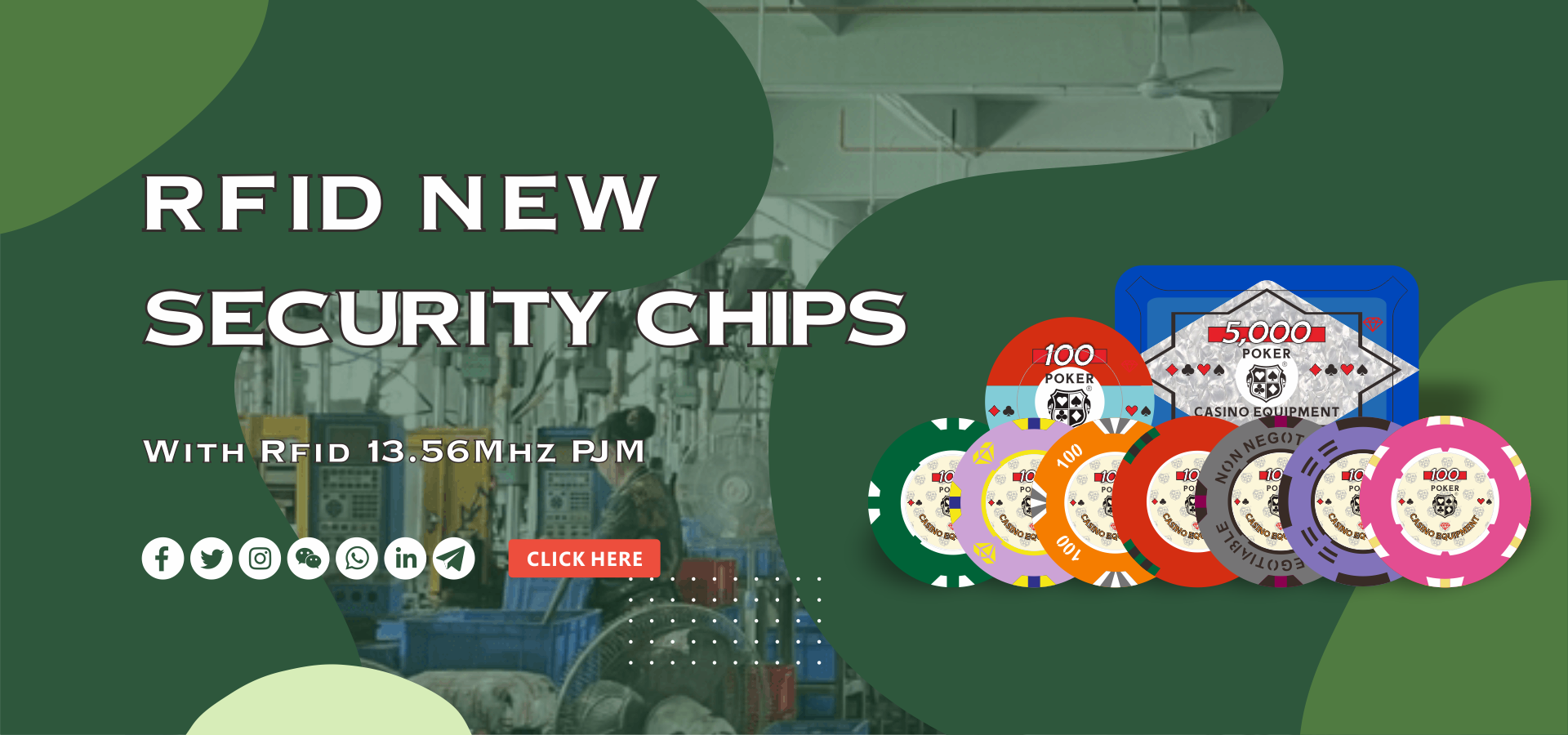Kalite Casino Poker Fişleri fabrika