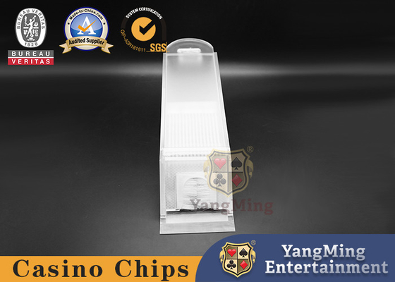 satın al 8 Güverte Buzlu Akrilik Poker Masası Kart Bayi Ayakkabısı Yarı Saydam Çevrimiçi üretim