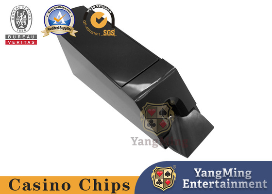 satın al 6 ~ 8 Çift Plastik Kart Bayi Ayakkabı Akrilik Black Jack Texas Poker Masası Bayi Shuffler Çevrimiçi üretim
