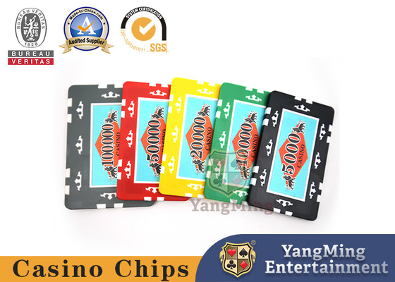 satın al ABS 11.5g Profesyonel Bakara Texas Poker Chip Seti Sarı Yeşil Kırmızı Renk Çevrimiçi üretim