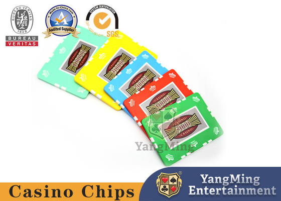 satın al 760 Sticker Clay Poker Chips Seti 12g Texas Poker Masası Oyun Chips Çevrimiçi üretim