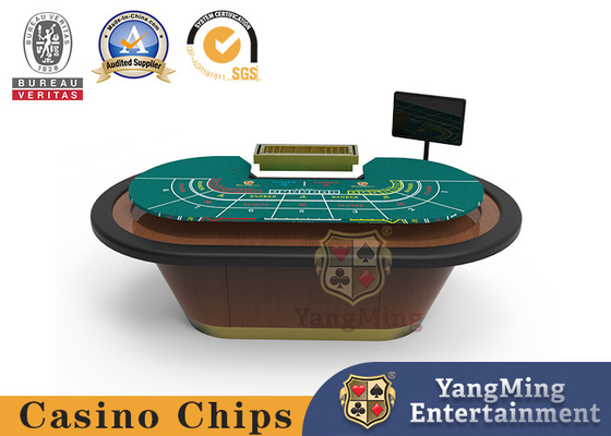 satın al 10 Kişilik Casino Poker Masası Masif Ahşap Bakara Kumar Masası Çevrimiçi üretim