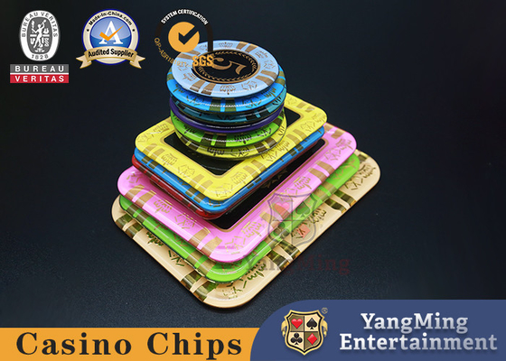satın al Serigrafi Casino Poker Chips Akrilik Plastik Bağımsız Sahteciliği Önleme Çevrimiçi üretim
