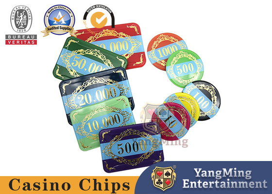 satın al Özelleştirilmiş İki Katmanlı Akrilik Casino Cips Seti 760 Parça Çevrimiçi üretim