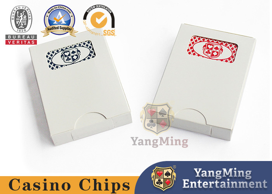 satın al Orijinal Fabrika Özelleştirilmiş Casino Profesyonel Poker Kartları Kırmızı Ve Mavi Çift Renkli Spot Özelleştirme İçin Mevcuttur Çevrimiçi üretim