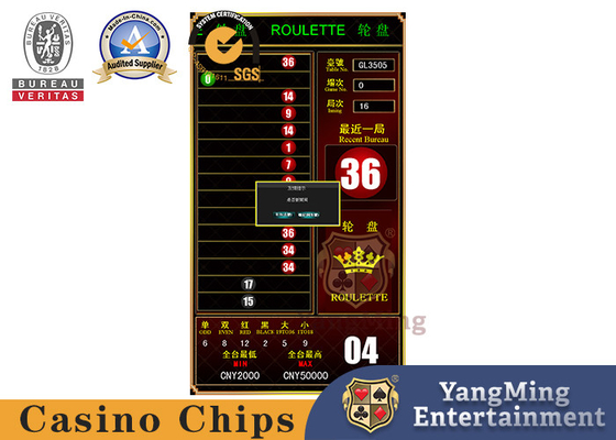 satın al Uluslararası Casino Rulet Poker Masası Yol Haritası Sistem Yazılımı Yüksek Çözünürlüklü Ekran Çevrimiçi üretim