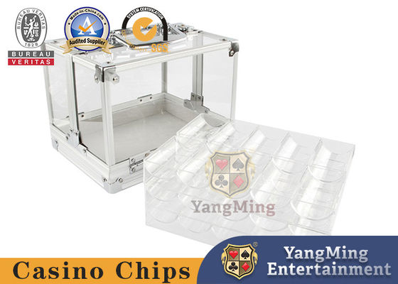 satın al 600 Capacity Acrylic Poker Chip Case with 6 Storage Trays Çevrimiçi üretim