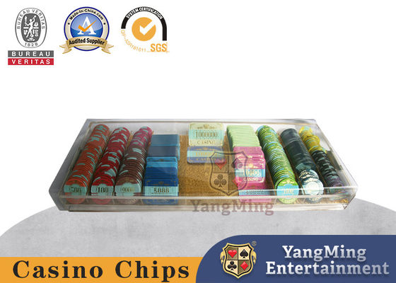satın al Şeffaf Akrilik Çip Kutusu Poker Masa Oyunu Yaka Çip Taşıyıcı Çevrimiçi üretim