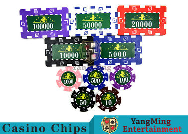 satın al Saydam Marco Stil Casino Poker Chip Seti Kristal Netliğinde Doku ile Çevrimiçi üretim