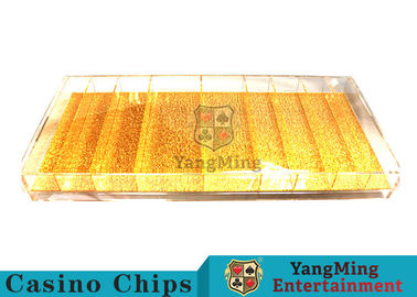 satın al Kumar Porker Chip Oyunları için Altın Lüks Casino Chip Tepsi Sarı Renk Karıştırma Çevrimiçi üretim