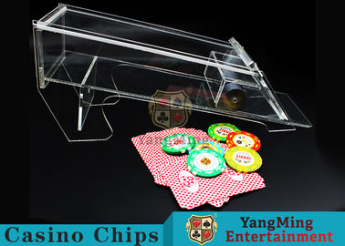 satın al Pürüzsüz Kesme ve Rahat Hissediyorum ile Profesyonel 8 Güverte Bayi Kart Shuffler Dealing Shoe Çevrimiçi üretim