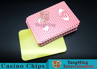 satın al 100% PVC plastik CasinoTable Kulübü Oyun Kartı Die Kesme Kartı Özel Kalite Ve Pro Hizmeti Ile Dört Renk 88 * 63mm Çevrimiçi üretim