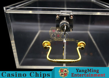 satın al Yüksek Kapasiteli Casino Oyun Aksesuarları Taşıyıcı Casino Poker Chip Seti İçin İki Izgara Çevrimiçi üretim