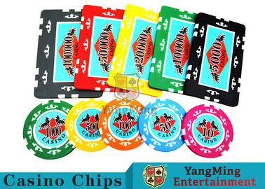 satın al Özel Logo Dedicated Box ile Eğlence ABS Plastik RFID Casino Cips Çevrimiçi üretim
