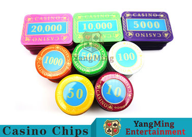 satın al Casino Crystal Kişiselleştirilmiş Poker Cipsleri Çok Renkli ile Seçilebilir Çevrimiçi üretim