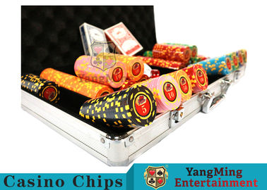 satın al Kumar Oyunları için Alüminyum Kasa ile 10.000 Adet 11.5g Kil Poker Chip Setleri Çevrimiçi üretim