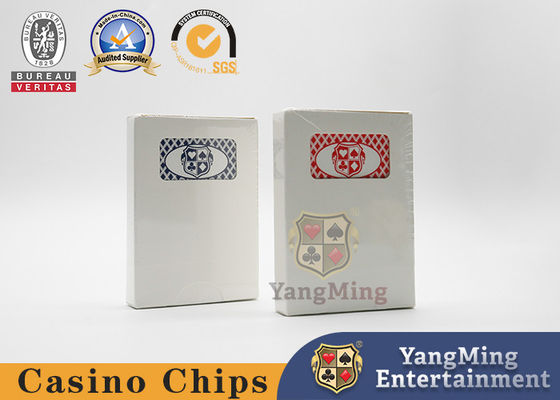 satın al Orijinal 310 gramlık siyah kağıt casino oyun kartları kırmızı ve mavi siyah kalplerle Çevrimiçi üretim