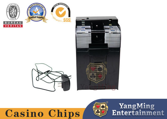 satın al Kullanım Dayanıklı Casino Karıştırma Makinesi Siyah Metal Texas Hold'Em Sekiz Deck Poker Kartı Casino Otomatik Kart Karıştırıcı Çevrimiçi üretim