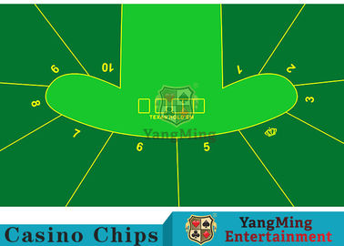 satın al % 100 Poliester Kumaş 10 Oyuncu Texas Holdem Poker Masa Düzenleme Casino Düzenleme Standart Poker Oyunları Mavi Renk Çevrimiçi üretim