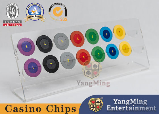 satın al Casino Şeffaf Çip Rafı 16 Yuvarlak Texas Hold'Em Cips Paraları Akrilik Vitrin Çevrimiçi üretim
