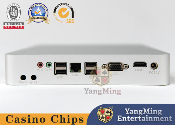 satın al Gümüş Küçük Bilgisayar Konsolu Poker Casino Masa Aksesuarları Baccarat Oyun Sistemi Ev sahibi Çevrimiçi üretim