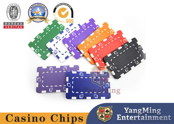 satın al 11.5g yepyeni ABS plastik zar kodu Texas Baccarat Casino Poker Çok renkli fişler Çevrimiçi üretim