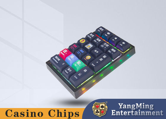 satın al Casino Baccarat Yazılım Kablosuz Klavye 2.4G Bluetooth 21 Tuş Mekanik El Giriş Klavyeni Klavye Çevrimiçi üretim