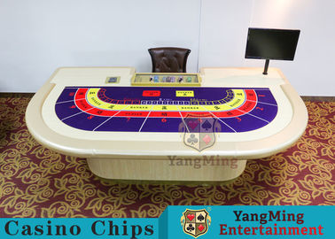 satın al Makao VIP Dedicated Casino Table Eğlence Poker Oyun Masası Lüks 9 Oyuncu Çevrimiçi üretim