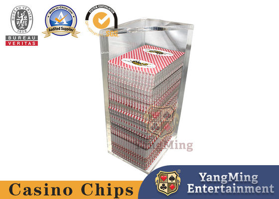 satın al 8 Deck Poker Atma Sahibi, Black Jack Texas Masa Oyunu, Akrilik, Tamamen Şeffaf Çevrimiçi üretim