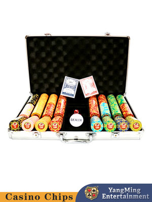 satın al 12g Poker Chip Set 600PCS 1 Satıcıyla Kumar Masası Oyunu için 2 Deck Kartlar Çevrimiçi üretim