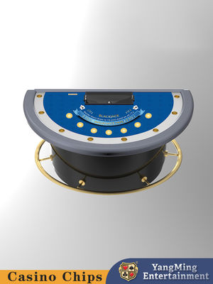 satın al Yarım ay Black Jack Kumar Masası, Blackjack Poker Masası, Özel Tasarım Çevrimiçi üretim