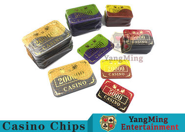 satın al Win Bronzlaştırıcı ile Kristal Akrilik Casino Poker Chips 94 * 66mm Çevrimiçi üretim