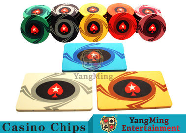 satın al 3.3mm Kalınlığı 12-32g Casino Poker Chips / Özelleştirilmiş Seramik Çip özel olabilir Çevrimiçi üretim