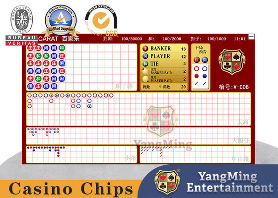 satın al Yeni Sürüm Elektronik Baccarat Kumar Sistemi Poker Kulübü Masa Oyunları Elektronik Sistemi Çevrimiçi üretim