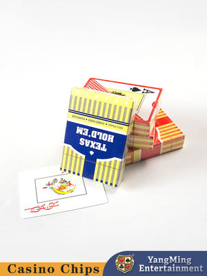 satın al Poker Kırmızı Mavi Renk İçin Donuk Lehçe% 100 Pvc Suya Dayanıklı Oyun Kartları Çevrimiçi üretim