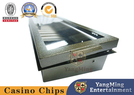 satın al Kolay Kilitli Poker Chip 1 Katmanlı Metal Raf Poker Masa Chip Tepsisi Tek Kilitli Şifreleme Çevrimiçi üretim