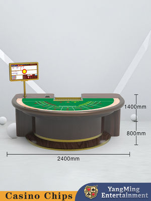 satın al Yarım Yuvarlak Yürüyüş Kazino Baccarat Poker Oyun Masası Çevrimiçi üretim