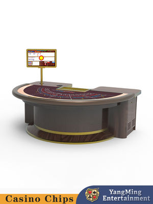 satın al Modern Lüks Özel Yarım Dairesel Bacaklı Baccarat Poker Masası Eğlence Eğlence Kulübü Poker Oyun Masası Çevrimiçi üretim