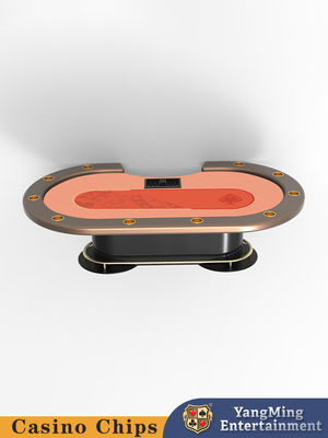 satın al Toptan Satış Casino 10 Oyunculu Teksas Hold'em Poker Masası Metal Pederastal Eğlence Kulübü Poker Masası Çevrimiçi üretim