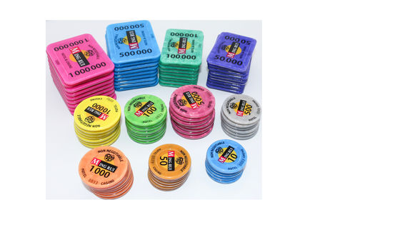 satın al Akrilik Özel Casino RFID Çip Baccarat Texas Hold'Em Masa Oyunu Poker Çipleri Çevrimiçi üretim