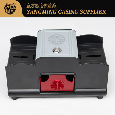 satın al Yeni Başlatılan 2 Deck Otomatik Poker Karıştırma Makinesi Casino Baccarat Eğlence Poker Karıştırma Makinesi Çevrimiçi üretim