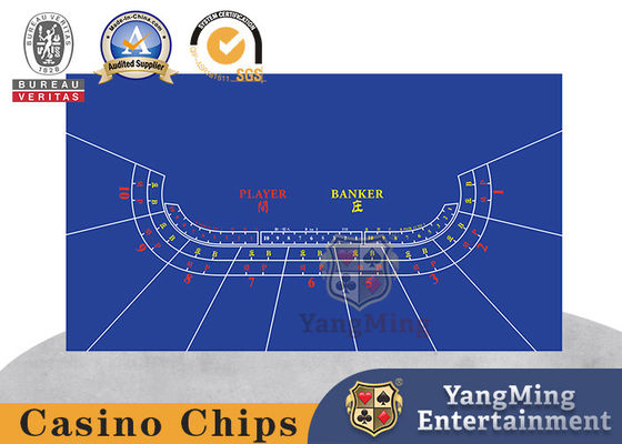 satın al 10 Oyuncu No 4 Bakara Mavi Su Geçirmez Poker Oyunu Masa Örtüsü Ismarlama Texas Dragon Tiger Eğlence Düzeni Çevrimiçi üretim